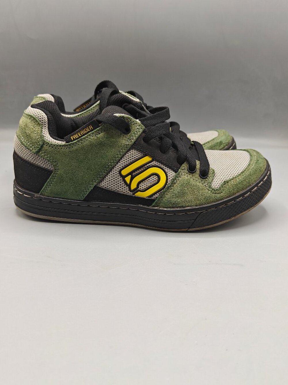 Five Ten 510 Mens MTB Shoes Size 6 Mountain Bike Cycling Gray/Black/Green